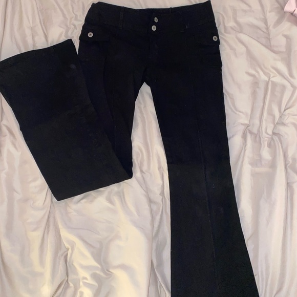 Brandy Melville Pants - Brandy John Galt black Agatha Low Rise Pants